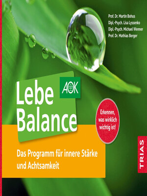 cover image of Lebe Balance